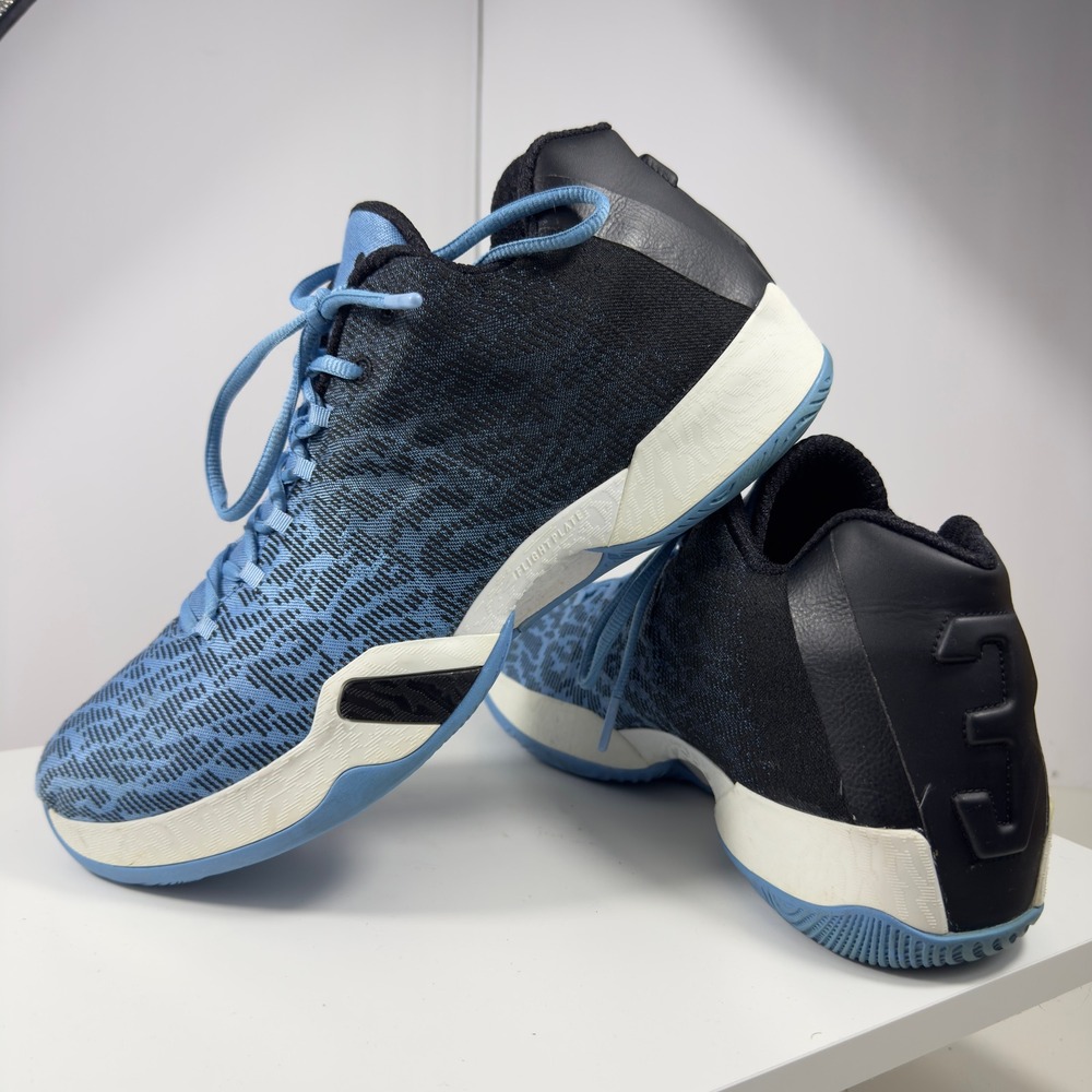 Air Jordan XX9 Low Men Size 14 University Blue Black UNC 828051-401 Low Top